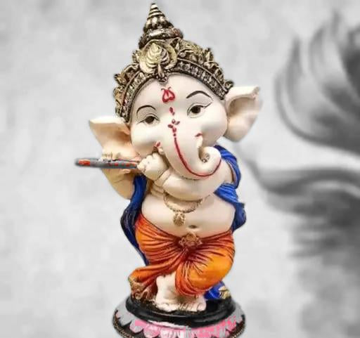 Mini Lord Ganesha Idol for Study Desk – Motivation & Blessings Combo